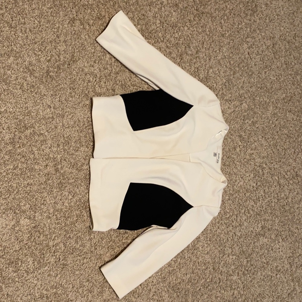 Top used over black dress. Black dress not included